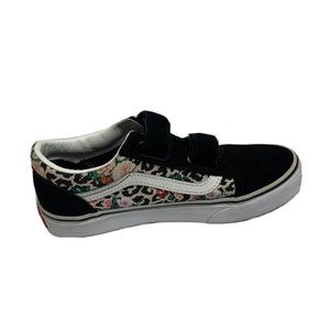 Vans Kids Old Skool Leopard Floral Shoes